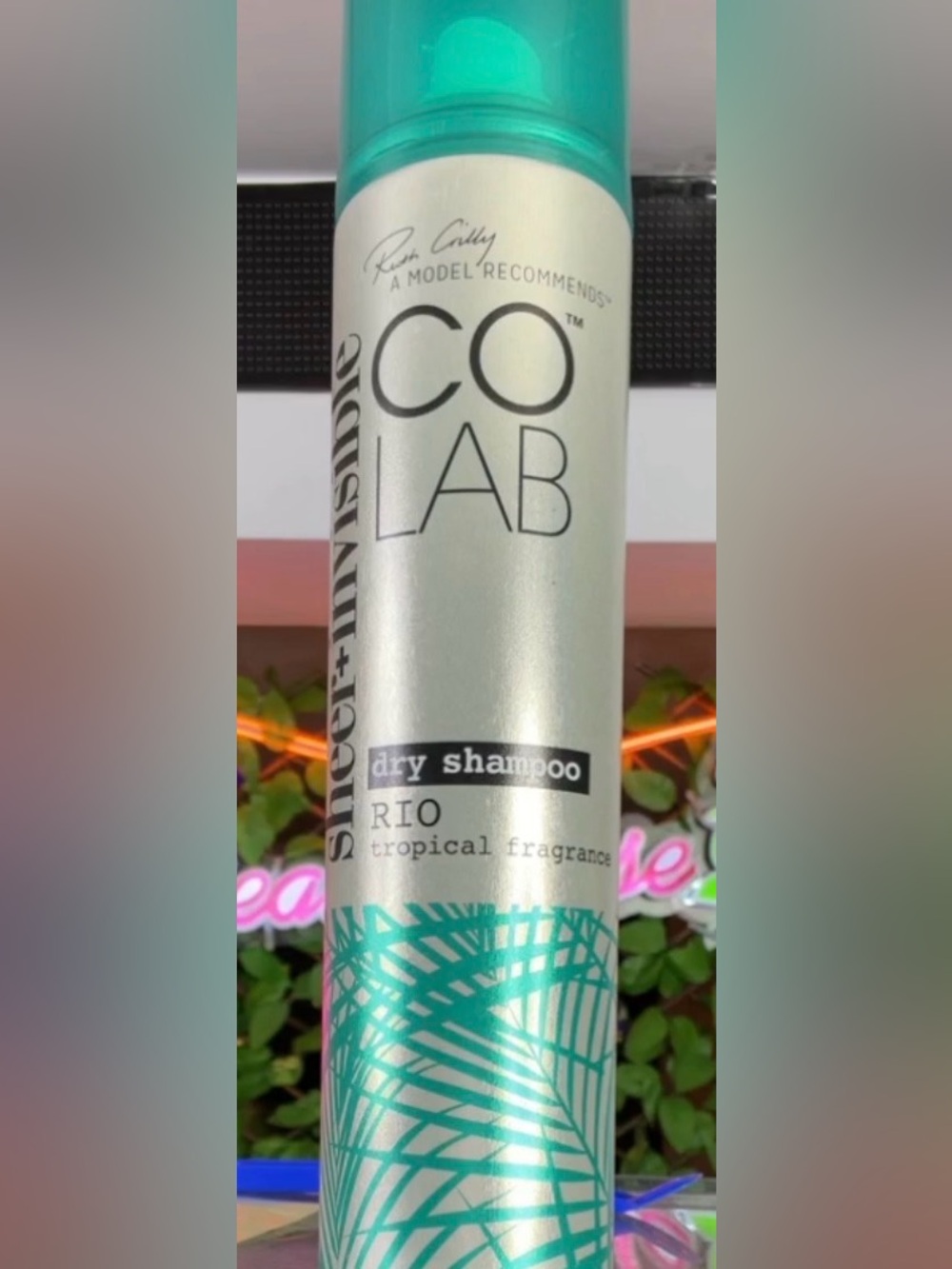 CO LAB Dry Shampoo - Rio Tropical Fragrance (Silver & Teal)